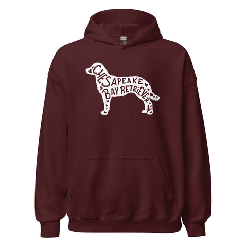 Chesapeake Bay Retriever | Silhouette | Unisex Heavy Blend Hoodie