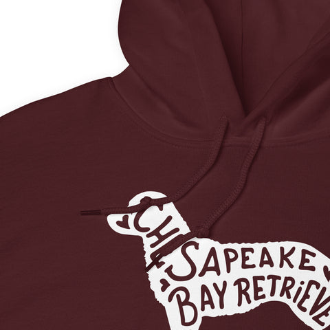 Chesapeake Bay Retriever | Silhouette | Unisex Heavy Blend Hoodie