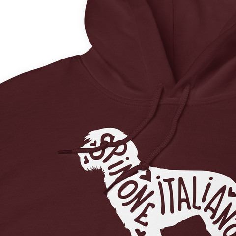 Spinone Italiano | Silhouette | Unisex Heavy Blend Hoodie