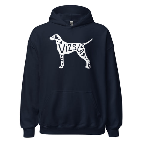 Vizsla | Silhouette | Unisex Heavy Blend Hoodie