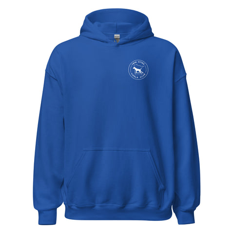 Twin Cities Vizsla Club | Unisex Heavy Blend Hoodie | Small Logo