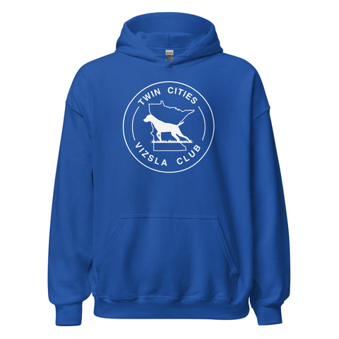 Twin Cities Vizsla Club | Unisex Heavy Blend Hoodie | Large Logo