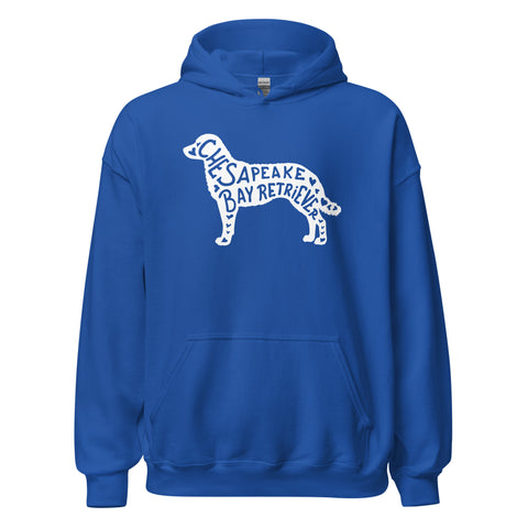 Chesapeake Bay Retriever | Silhouette | Unisex Heavy Blend Hoodie