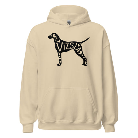 Vizsla | Silhouette | Unisex Heavy Blend Hoodie