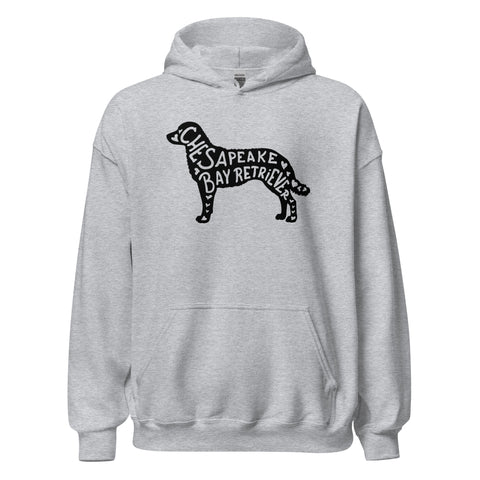 Chesapeake Bay Retriever | Silhouette | Unisex Heavy Blend Hoodie