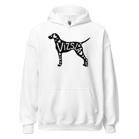 Vizsla | Silhouette | Unisex Heavy Blend Hoodie