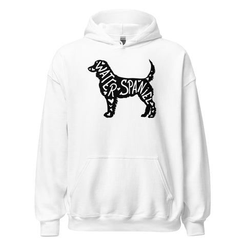 American Water Spaniel | Silhouette | Unisex Heavy Blend Hoodie