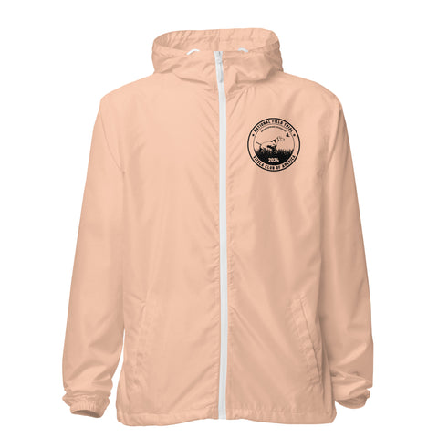 Vizsla Club of America | NFT 2024 | Unisex Lightweight Zip Up Windbreaker