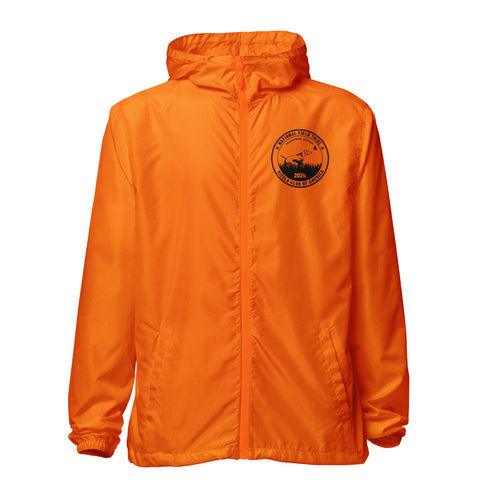 Vizsla Club of America | NFT 2024 | Unisex Lightweight Zip Up Windbreaker