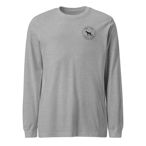 Twin Cities Vizsla Club | Unisex Long Sleeve Tee | Small Logo