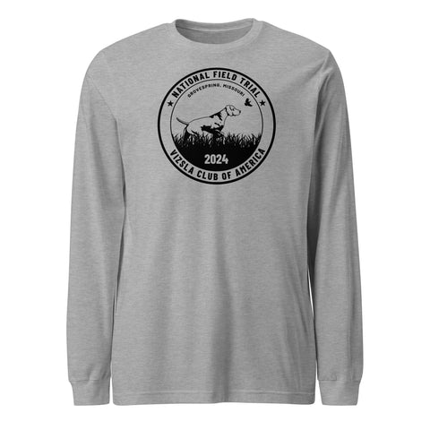 Vizsla Club of America | NFT 2024 | Unisex Long Sleeve Tee | Large Logo