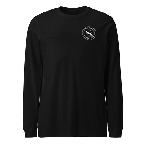 Twin Cities Vizsla Club | Unisex Long Sleeve Tee | Small Logo