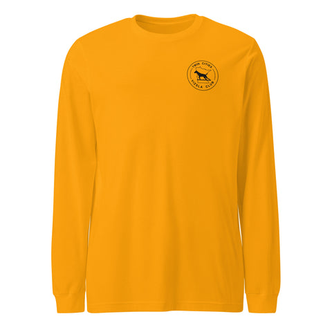 Twin Cities Vizsla Club | Unisex Long Sleeve Tee | Small Logo