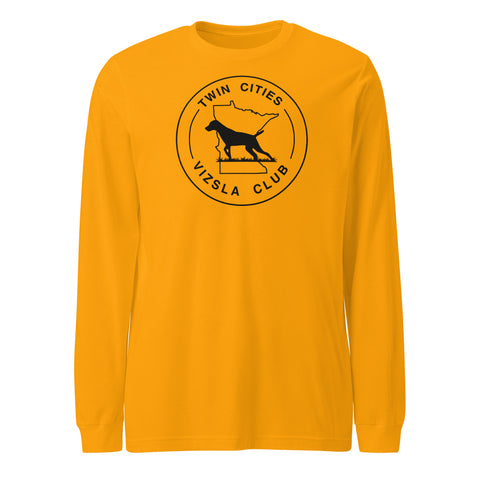 Twin Cities Vizsla Club | Unisex Long Sleeve Tee | Large Logo