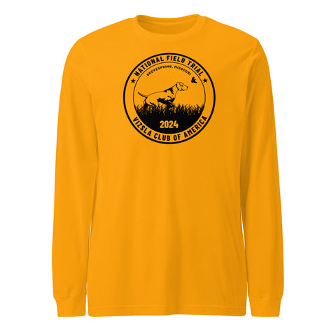 Vizsla Club of America | NFT 2024 | Unisex Long Sleeve Tee | Large Logo