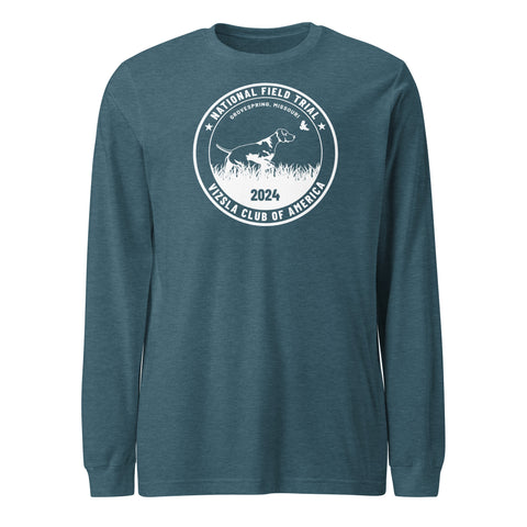 Vizsla Club of America | NFT 2024 | Unisex Long Sleeve Tee | Large Logo