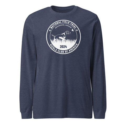 Vizsla Club of America | NFT 2024 | Unisex Long Sleeve Tee | Large Logo