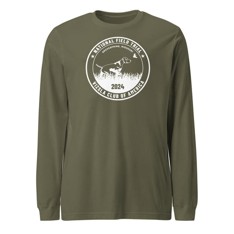 Vizsla Club of America | NFT 2024 | Unisex Long Sleeve Tee | Large Logo