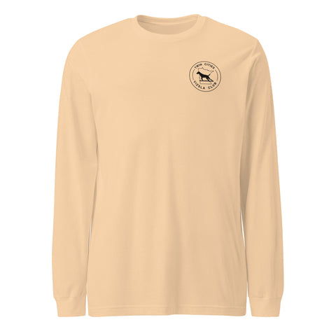 Twin Cities Vizsla Club | Unisex Long Sleeve Tee | Small Logo