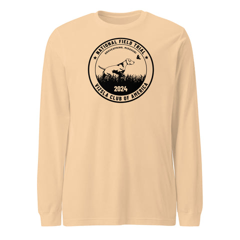 Vizsla Club of America | NFT 2024 | Unisex Long Sleeve Tee | Large Logo