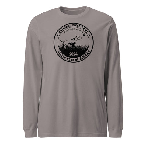 Vizsla Club of America | NFT 2024 | Unisex Long Sleeve Tee | Large Logo