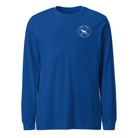 Twin Cities Vizsla Club | Unisex Long Sleeve Tee | Small Logo