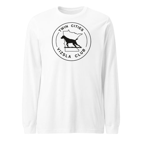 Twin Cities Vizsla Club | Unisex Long Sleeve Tee | Large Logo