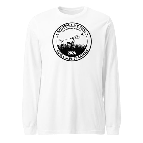 Vizsla Club of America | NFT 2024 | Unisex Long Sleeve Tee | Large Logo