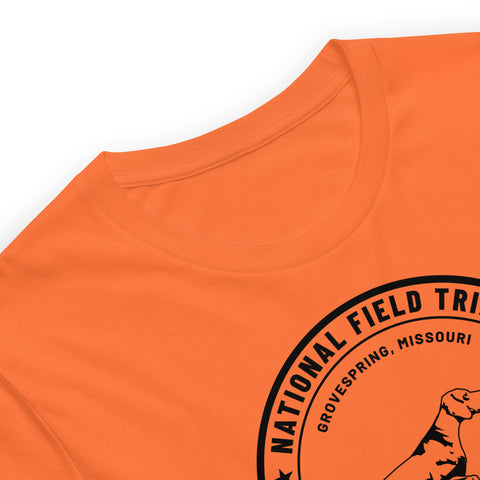 Vizsla Club of America | NFT 2024 | Unisex Orange Field T-Shirt | Large Logo