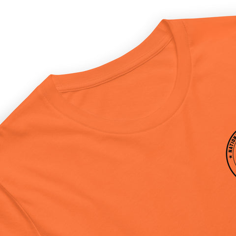 Vizsla Club of America | NFT 2024 | Unisex Orange Field T-Shirt | Small Logo