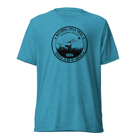 Vizsla Club of America | NFT 2024 | Unisex Tri-Blend T-Shirt | Large Logo