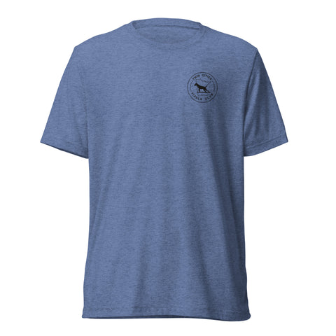 Twin Cities Vizsla Club | Unisex Tri-Blend T-Shirt | Small Logo