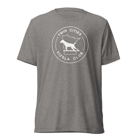 Twin Cities Vizsla Club | Unisex Tri-Blend T-Shirt | Large Logo