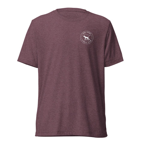 Twin Cities Vizsla Club | Unisex Tri-Blend T-Shirt | Small Logo