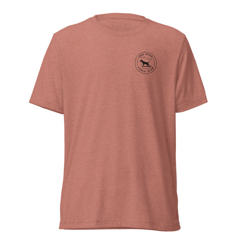 Twin Cities Vizsla Club | Unisex Tri-Blend T-Shirt | Small Logo