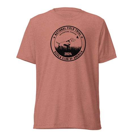 Vizsla Club of America | NFT 2024 | Unisex Tri-Blend T-Shirt | Large Logo