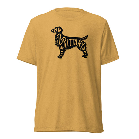 Brittany | Silhouette | Unisex Tri-Blend T-Shirt