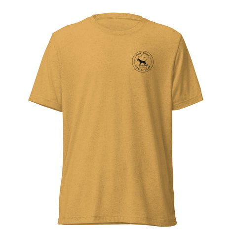 Twin Cities Vizsla Club | Unisex Tri-Blend T-Shirt | Small Logo