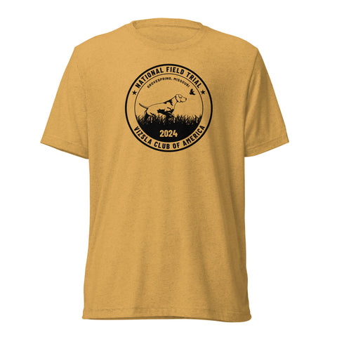 Vizsla Club of America | NFT 2024 | Unisex Tri-Blend T-Shirt | Large Logo