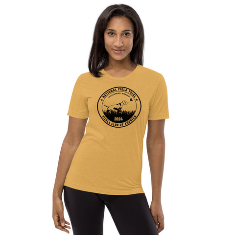 Vizsla Club of America | NFT 2024 | Unisex Tri-Blend T-Shirt | Large Logo