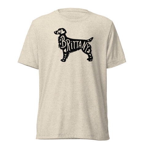 Brittany | Silhouette | Unisex Tri-Blend T-Shirt