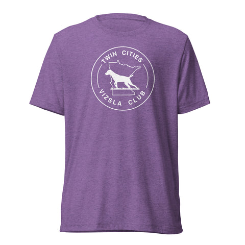 Twin Cities Vizsla Club | Unisex Tri-Blend T-Shirt | Large Logo