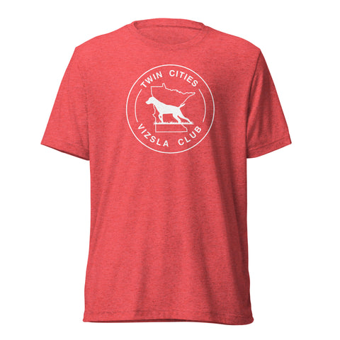 Twin Cities Vizsla Club | Unisex Tri-Blend T-Shirt | Large Logo