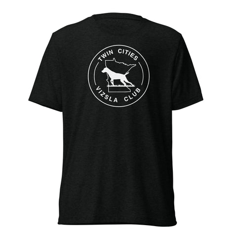 Twin Cities Vizsla Club | Unisex Tri-Blend T-Shirt | Large Logo