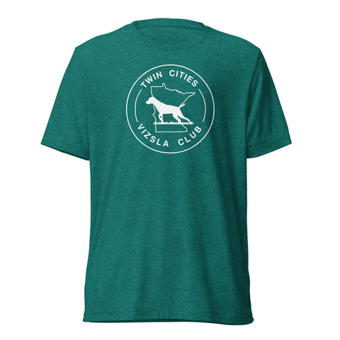 Twin Cities Vizsla Club | Unisex Tri-Blend T-Shirt | Large Logo