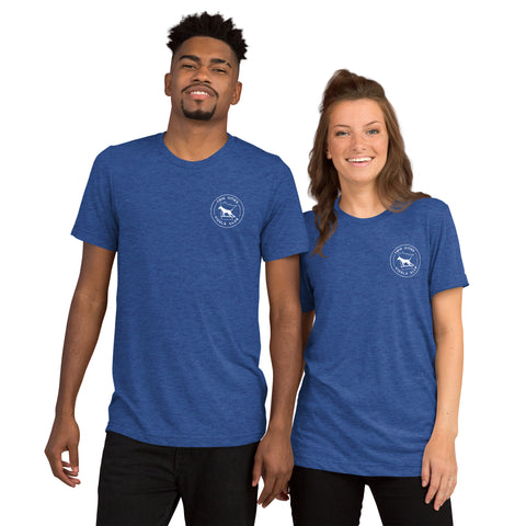 Twin Cities Vizsla Club | Unisex Tri-Blend T-Shirt | Small Logo