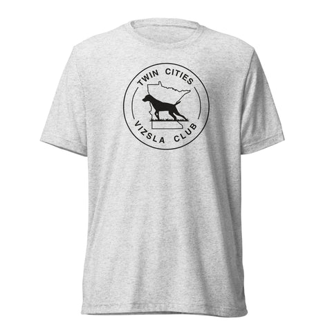 Twin Cities Vizsla Club | Unisex Tri-Blend T-Shirt | Large Logo