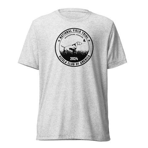 Vizsla Club of America | NFT 2024 | Unisex Tri-Blend T-Shirt | Large Logo