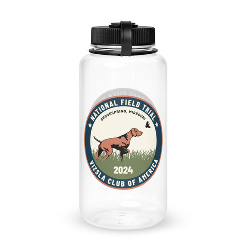 Vizsla Club of America | NFT 2024 | 32 oz Wide Mouth Plastic Water Bottle