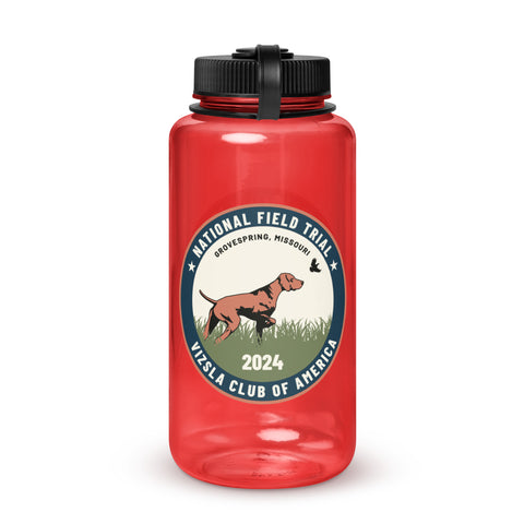 Vizsla Club of America | NFT 2024 | 32 oz Wide Mouth Plastic Water Bottle